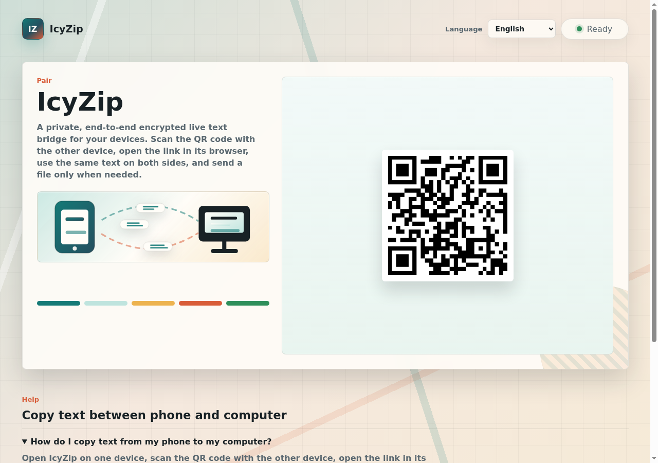 IcyZip screenshot 1